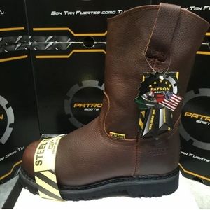 patron steel toe boots